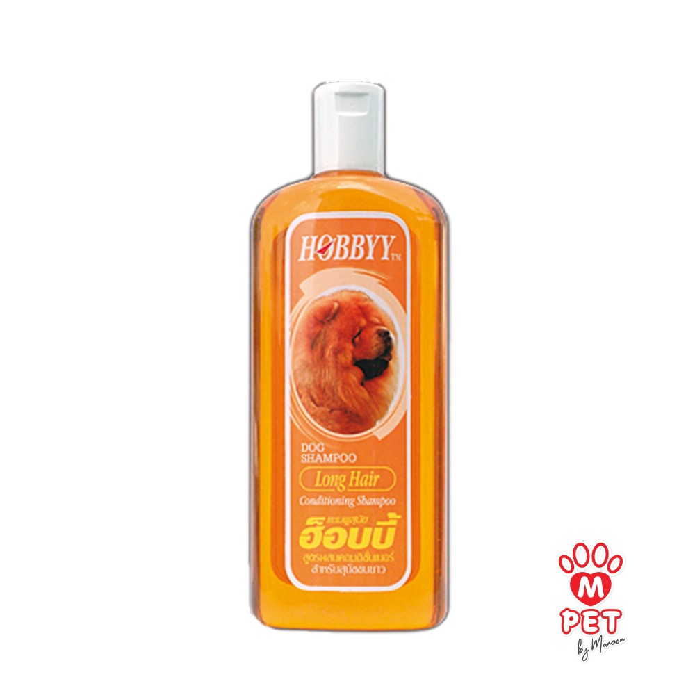 Manoon Pets Shop Hobbyy Long Hair Dog Shampoo 500 ml.
